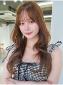 ANGELICA 髪質改善 オレンジベージュ 大人かわいい