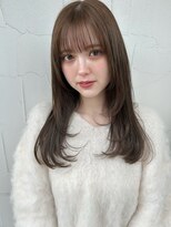 バイ ユア オウン フラワーズ コロン カバ 松本駅前(buy your own flowers : kava)&nbsp;大人可愛い小顔こなれカールチョコレートカラーブリーチなし