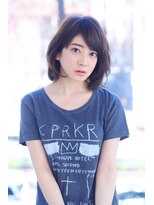 フォルテ ギンザ(FORTE GINZA) 【FORTE 銀座】春に向けてのふんわりパーマ♪自然体なボブヘア