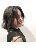 空気感をたっぷりはらんだボブ【20代/30代/40代/髪質改善】