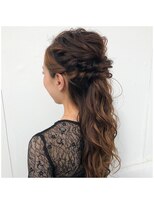 ベルフェミンクレイル(Belle femin CLAIRE)&nbsp;ハーフアップ★masamistyle