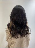 ダークカラー×インナーカラー