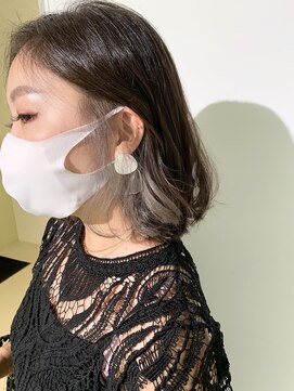 イズ(iss) #インナーカラー #イヤリングカラー #シルバー