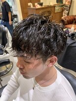 エルエー バーバーショップ 草津店(L.A BARBERSHOP)&nbsp;店長【橋本】スパイラルパーマ