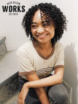 ワークス ヘアデザイン(WORKS HAIR DESIGN) 外国人風スパイラルパーマ