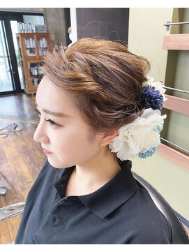 ガルボ ヘアー(garbo hair) #オススメ#ヨサコイ#人気#アレンジ#高知#ヘアセット#ランキング