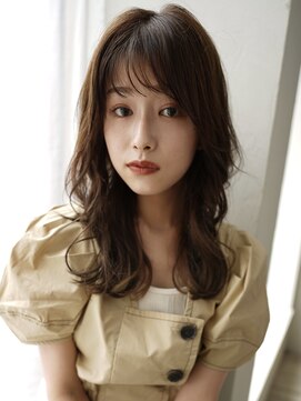 エル 横浜(eL) 【eL 横浜】大人フェミニン 顔周りレイヤー 小顔 (大島)