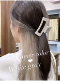 インナーカラー×韓国ヘア美容室×バンスクリップ【CHELSEA】