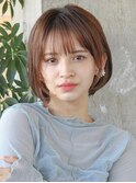 大人ボブパーマ/表参道/大人ショート/30代40代