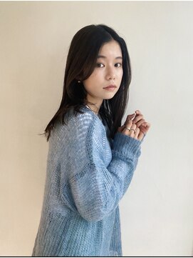 ローレンジウ(LOREN JU) 透明感髪質改善ベージュダブルカラーミルクティーグレージュ