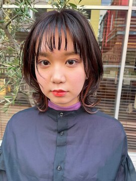 バルス(BLS) ミディ×インナーカラー【藤枝/髪質改善/デザインカラー】