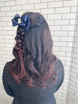 リール(THE RIRE.) ＊THE  RIRE. ナチュラル×ハーフアップ＊