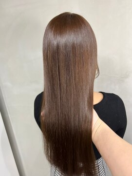 ジーナ 北千住(Zina) 髪質改善＊テラコッタ＊くすみブルー【Zina北千住】