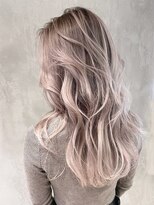 アルバム 渋谷パルコ(ALBUM)&nbsp;バレイヤージュロング_チェリーブラウンフェミニン_ba357942