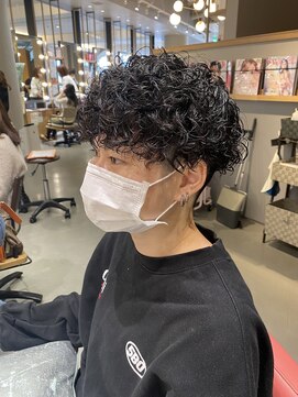 ウノプリール 茶屋町店(unopulir) プードルパーマ マッシュ スパイラルパーマ