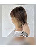 職場でも可愛いミルクティーアッシュ/20代30代40代