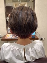 ヘアメイク カン プラスエフ(HAIR MAKE KANN+f) インナーカラーショートボブ