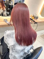 ヒビヲ(HIBIO)&nbsp;ブリーチダブルカラーインナーカラー髪質改善前髪カット韓国学割