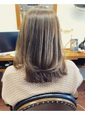 フェザーケラチン入りの縮毛矯正
