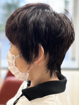 ヘアークリアー 春日部 大人可愛いミセスショートレイヤー/首元スッキリ/30代40代50代