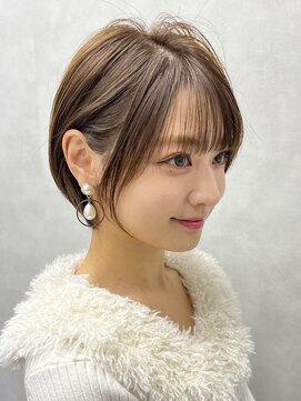 ジョルフ サロン オリジナル(JOLF salon original) 【JOLF 塩川祐輝男】ワイドバング丸みショート