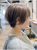 ～１ヶ月朝が簡単 大人ショート～×ミルクティーアッシュ/20代