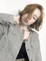 ミニボブ_外ハネカール_丸みウェーブ_ボブ