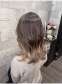 極細バレイヤージュグラデーション/20代30代◎