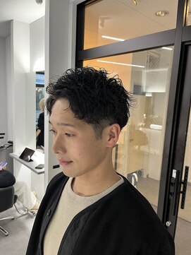 ナンバー 竪町(number+) 20代30代40代メンズアップバング清潔感爽やかビジカジ