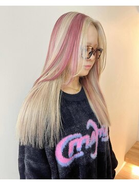 ゼスト ジグ(ZEST ZIGU) ブリーチカラー/デザインカラー/吉祥寺ハイトーン/【カズハ】