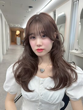 リッカ(LICCA) 〔LICCA AMANE〕柔らかチョコレートベージュ/レイヤーカット