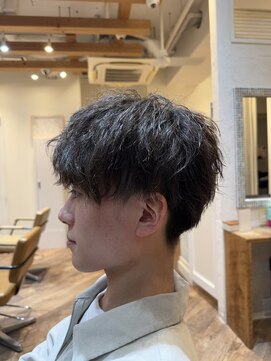 ヘアリゾート バルボア アイランド(hair resort Balboa Island) マッシュ×ソフトツイスト