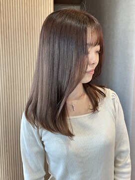 イェル(ELL.) 大人かわいいシースルーバング☆スウィングレイヤー20代30代