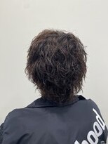 メンズアヴァンス イオンモール和歌山店(MENS AVANCE.)&nbsp;ツイストパーマ×ツーブロック×ナチュラルフェード