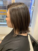 アッシュ 仙川店(Ash)&nbsp;大人可愛い簡単セット外ハネショートボブ艶20代30代40代50代