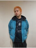 メンズハイトーンボウズルーツカラーベリーショート 【GIA】