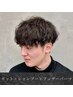 【当店自慢のビジネスパーマ2】カット+シャンプー+シャドウパーマ/￥14,300