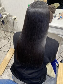 【福島駅徒歩5分】髪の傷みやモチが気になる方におすすめ！カラーのための最新トリートメント取扱い♪