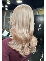 ラピス 横浜(Lapis)&nbsp;ブロンドカラーブリーチカラーシールエクステ