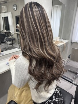 アルマバイロサ(ALMA by ROSA) ハイベージュハイライトエクステ20枚　担当SE-YA