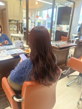 黒髪/クラゲヘアー/オリーブグレー/小顔/ココアベージュ/成田