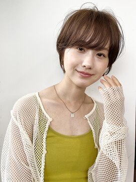 テクネ 天神大名(techne) 天神大名ショートボブショートカット大人ショートくびれショート