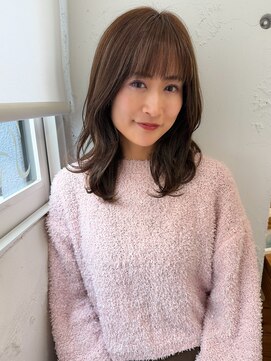 ロイズ 自由が丘(Roys) 【Roys 自由が丘】セミロング/ミディアム/髪質改善/30代40代