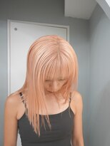 プネル 渋谷(PUNEL)&nbsp;オレンジ　ケアブリーチ　渋谷