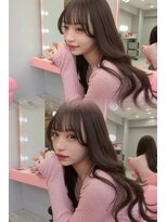 ボタン シブヤ(VOTAN SHIBUYA)&nbsp;【MISAKI】ヘーゼルショコラ/レイヤーカット/顔まわり