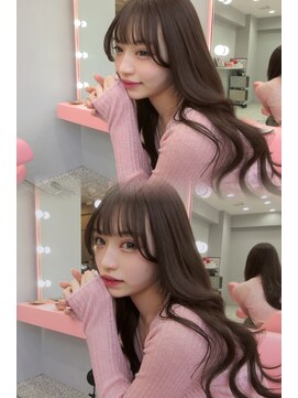 ボタン シブヤ(VOTAN SHIBUYA) 【MISAKI】ヘーゼルショコラ/レイヤーカット/顔まわり