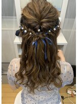ジェミータ 横浜&nbsp;ハーフアップ【横浜/ヘアセット/着付け】