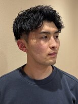 ヨシザワインク プレミアム 横浜 桜木町店(YOSHIZAWA Inc. PREMIUM) 大人気ツイストスパイラルツーブロック刈り上げスタイル