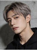 韓国マッシュセンターパートダウンパーマニュアンスパーマウルフ