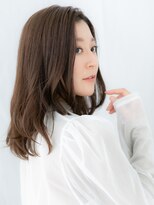 ドクターズサロン LAB 小山店 乾かすだけ暖色系カラー髪質改善レイヤーロングm小山30代40代
